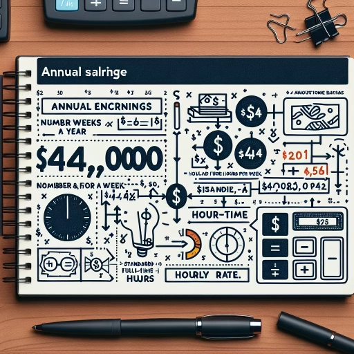 44000 a year is how much an hour
