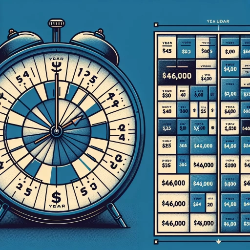46k a year is how much an hour