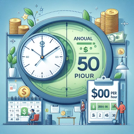 $50 an hour is how much a year