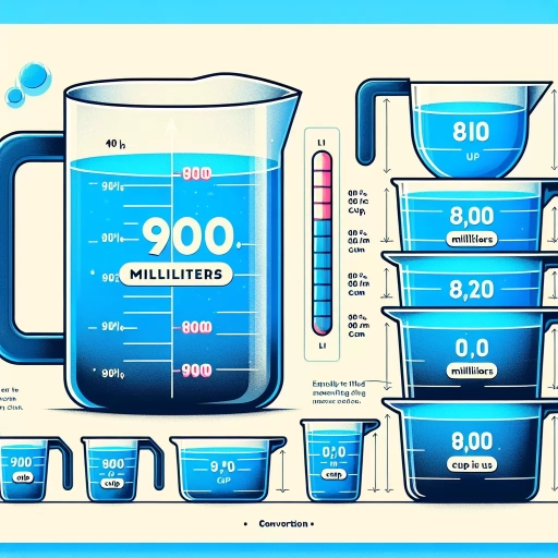 900 ml is how many cups