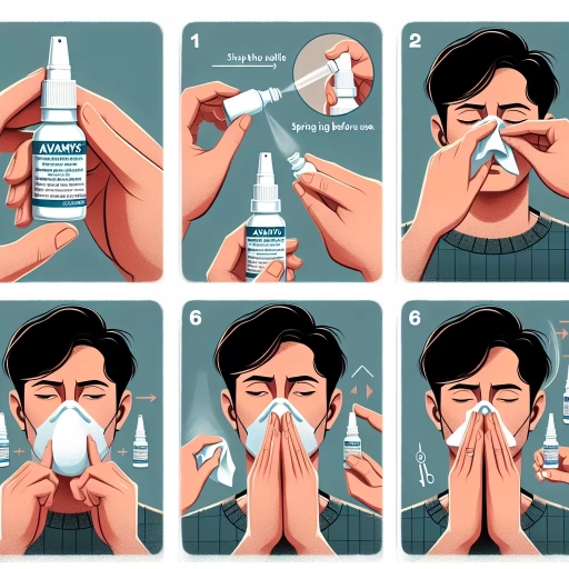 avamys nasal spray how to use
