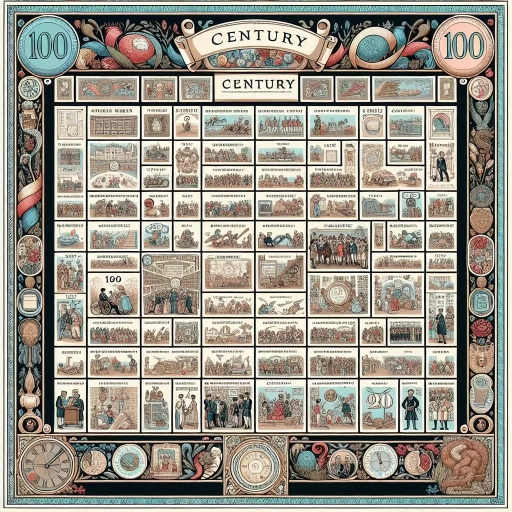 century is how many years