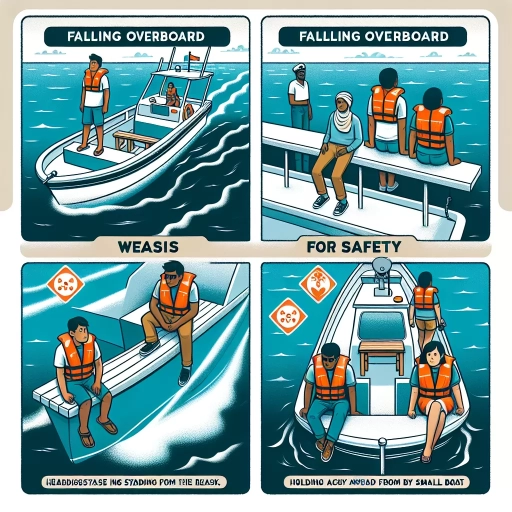 falling overboard is a major risk on small boats. how can you reduce this risk?