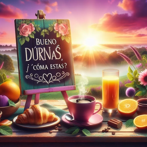 good morning how are you in spanish