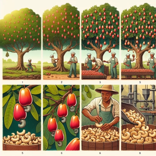 how are cashews grown