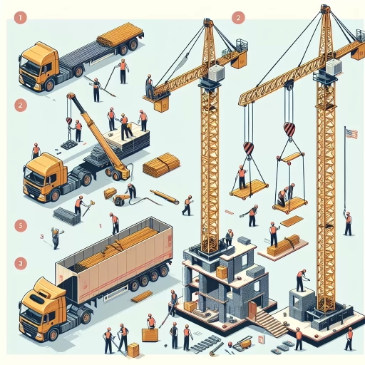 how are cranes set up