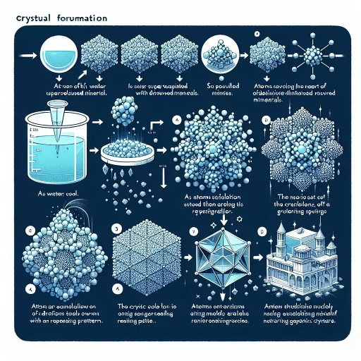 how are crystals formed