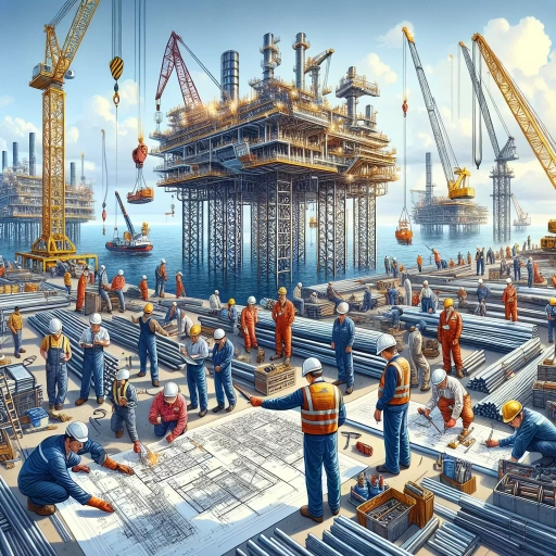 how are oil rigs built