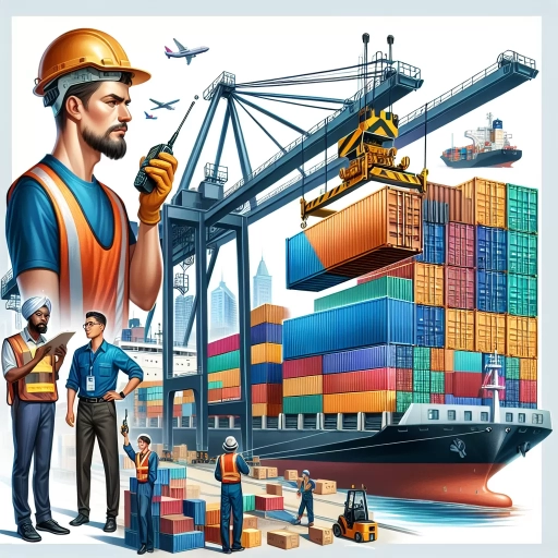 how are shipping containers moved