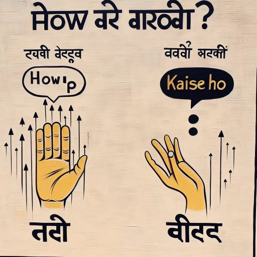 how are you doing meaning in hindi