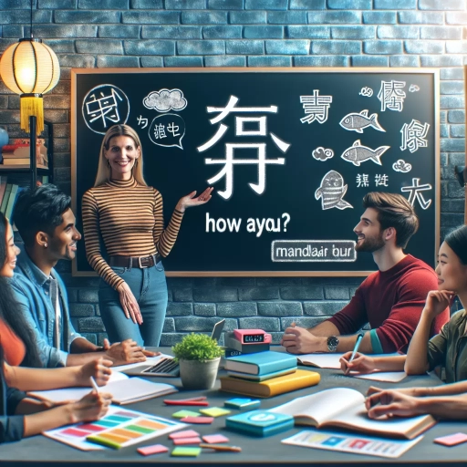 how are you in mandarin