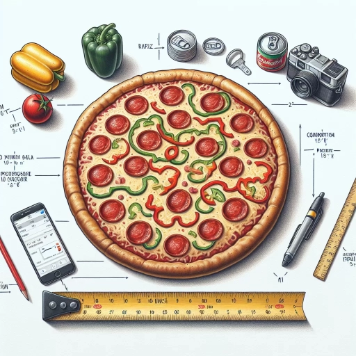 how big is 10 inch pizza