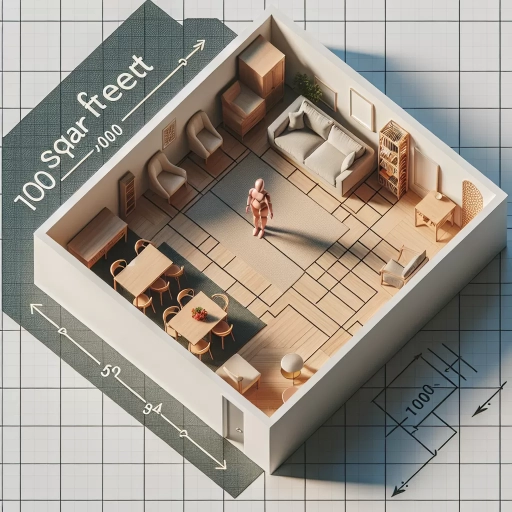 how big is 100 square feet