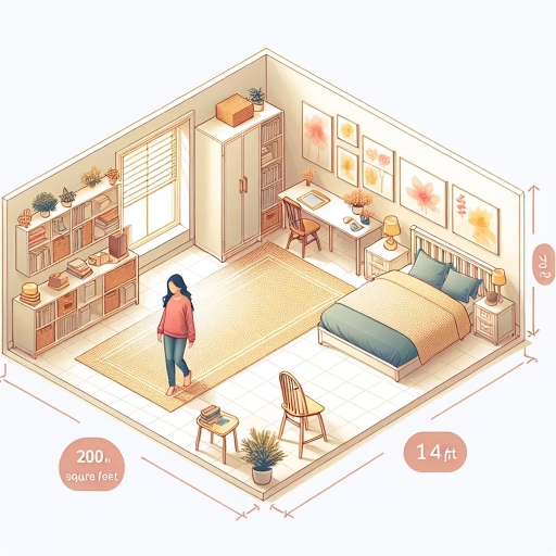 how big is 200 square feet