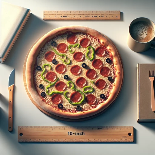how big is a 10 inch pizza