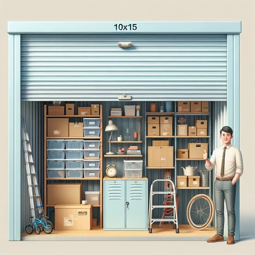 how big is a 10x15 storage unit
