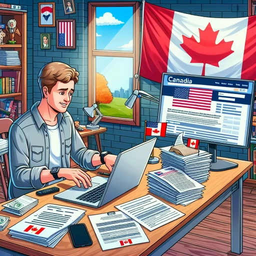 how can canadian work in usa