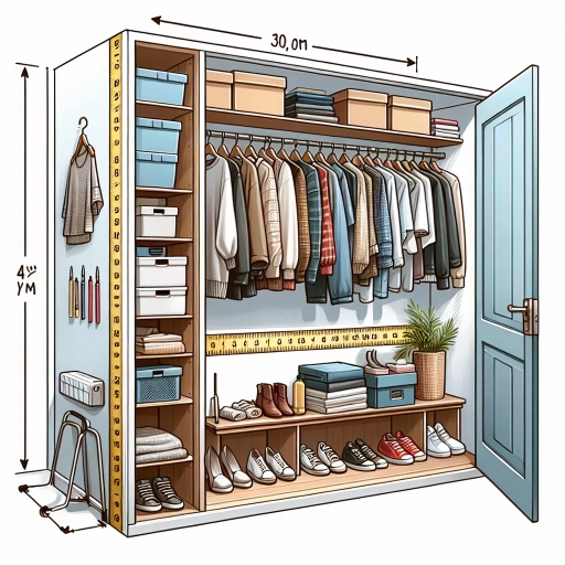 how deep is a closet