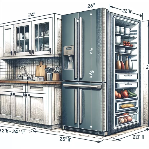 how deep is a counter depth fridge