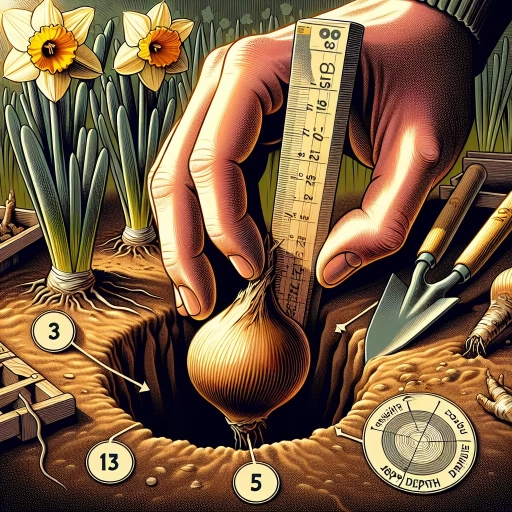 how deep to plant daffodil bulbs