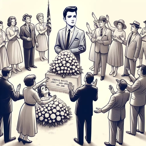 how did elvis mom die