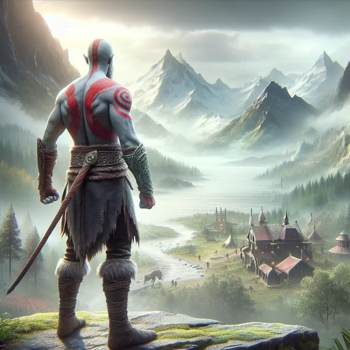 how did kratos get to midgard