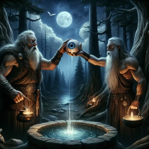 how did odin lose his eye