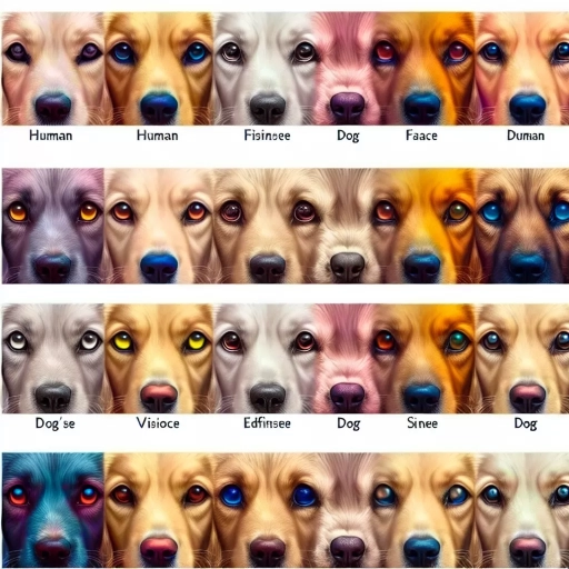 how do dogs see humans faces