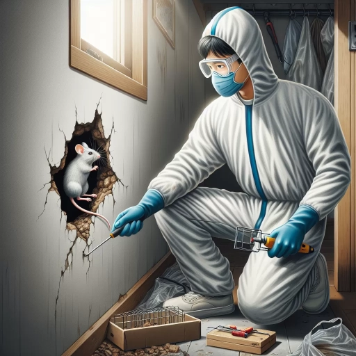 how do exterminators get rid of mice in walls