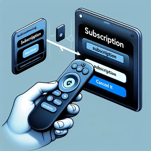 how do i cancel my apple tv subscription
