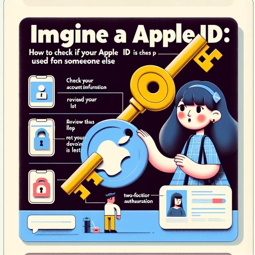 how do i check if my apple id is being used by someone else