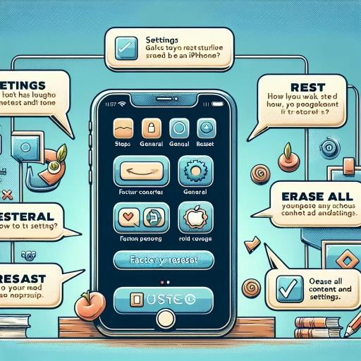 how do i factory reset my iphone