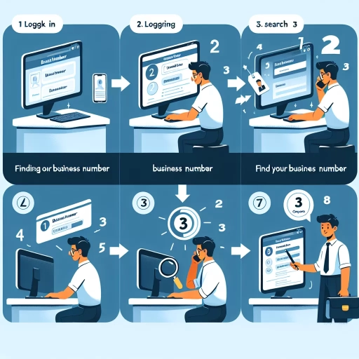 how do i find my business number