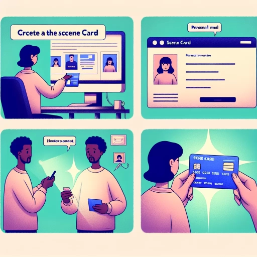 how do i get a scene card
