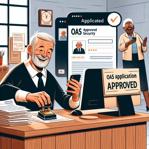 how do i know if my oas application has been approved