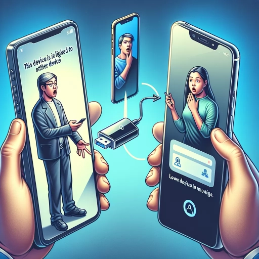 how do i know if my phone is linked to another device