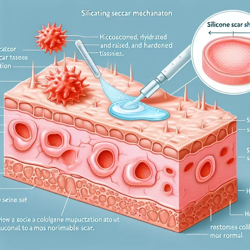 how do silicone scar sheets work