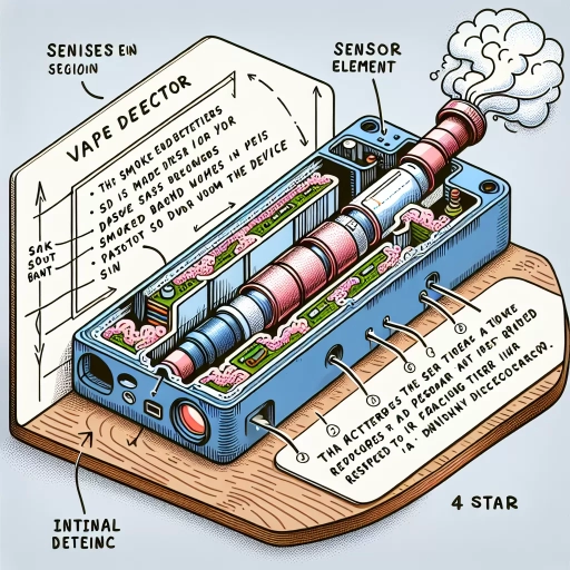 how do vape detectors work