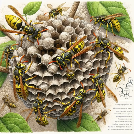 how do wasps make a nest