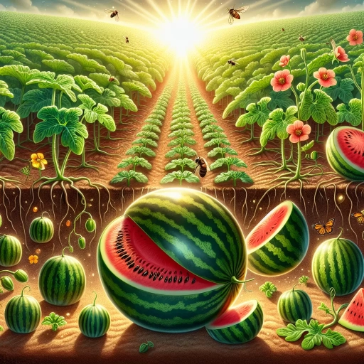 how do watermelons grow