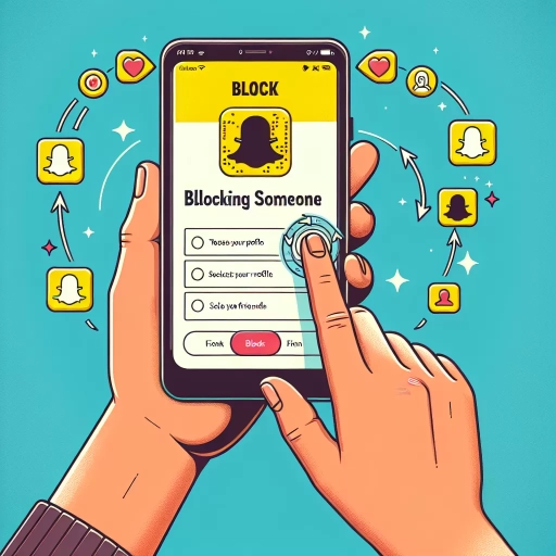 how do you block someone on snapchat