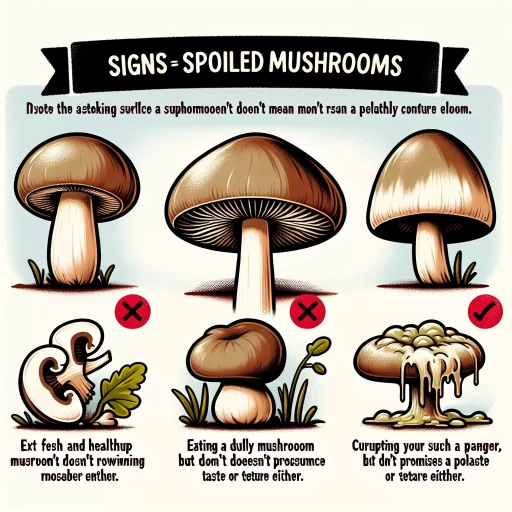 how do you know if mushrooms have gone bad