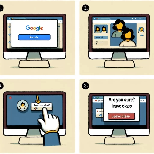 how do you leave a google classroom