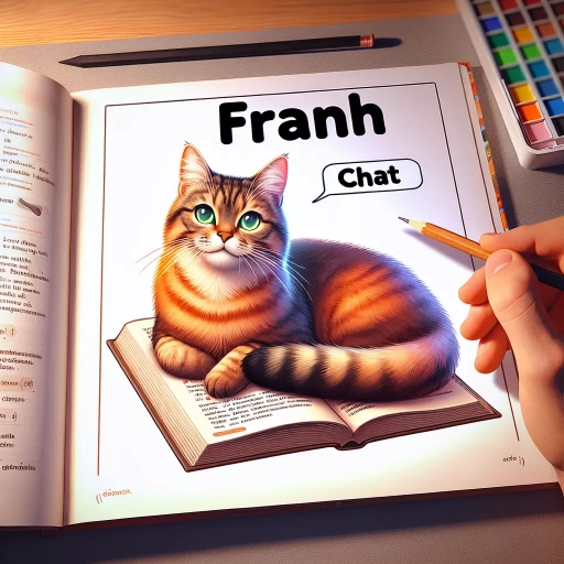 how do you say cat in french