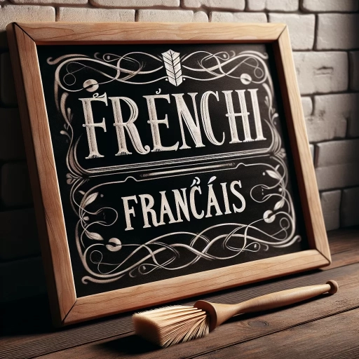 how do you say french in french