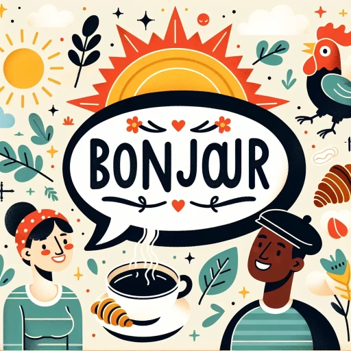 how do you say good morning in french