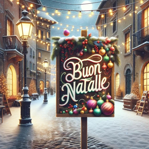 how do you say merry christmas in italian