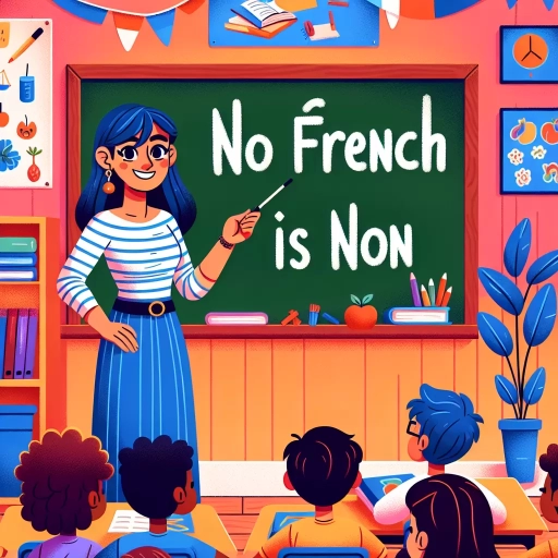 how do you say no in french