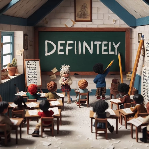 how do you spell definitely