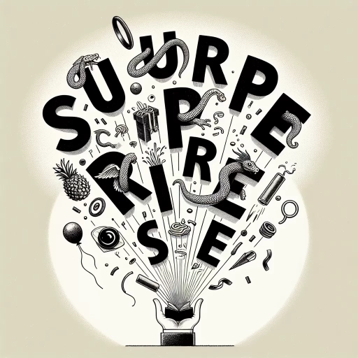 how do you spell surprise